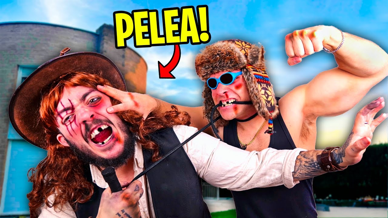 EL RUSO SE PELEA CON EL HERMANO DE CUCHILLAS *muy enfadados*