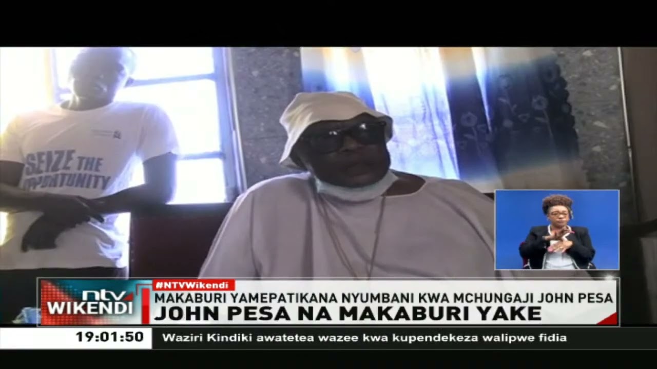 Makaburi yapatikana nyumbani kwa mchungaji John Pesa, Kisumu