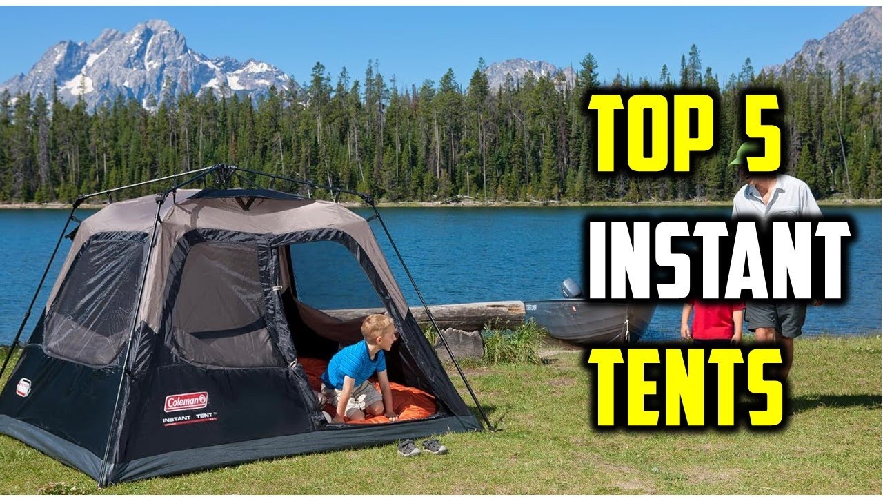 🏕️ Top 5 Best Instant Tents for Camping 2025 | Easy Setup in Minutes!