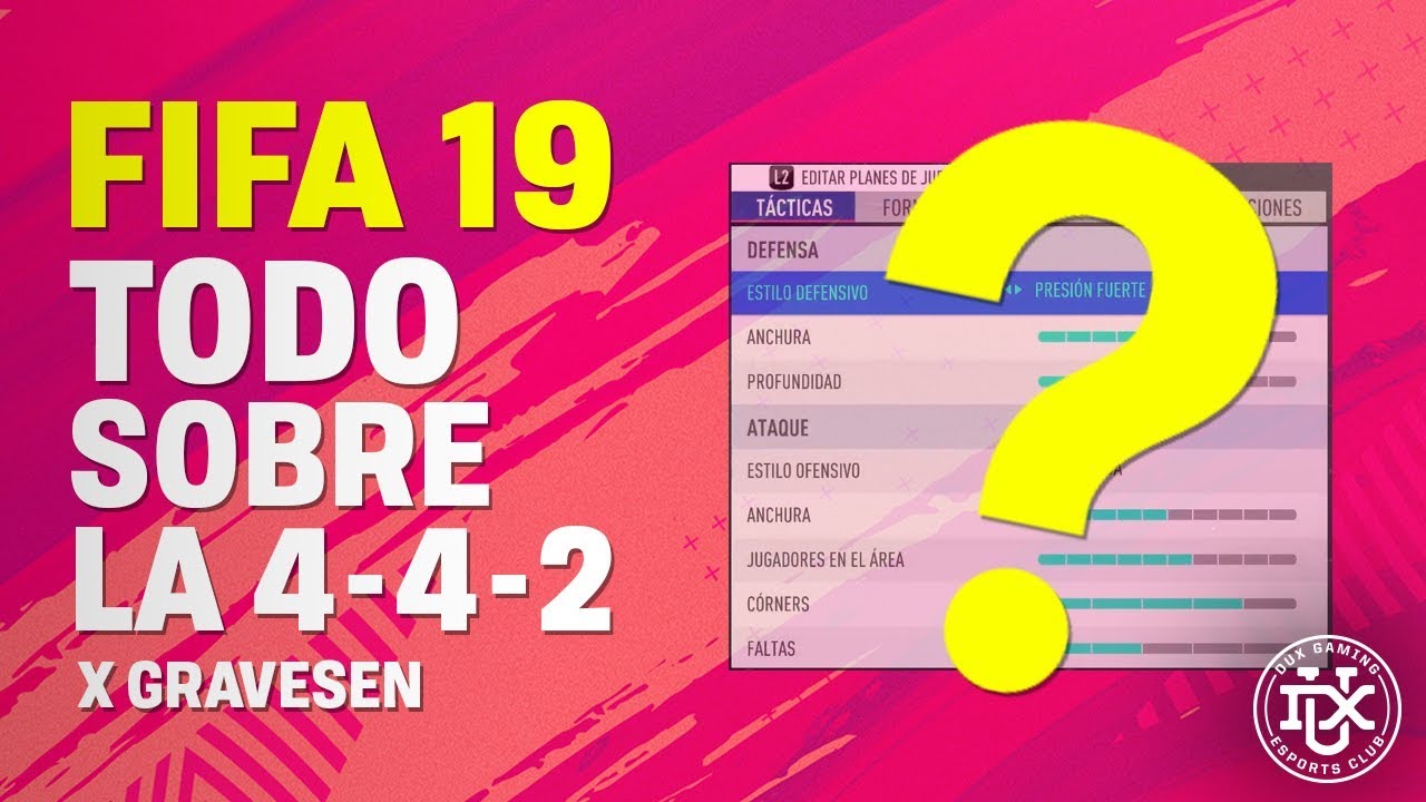 FIFA 19: 442, tácticas e instrucciones - El análisis por Gravesen