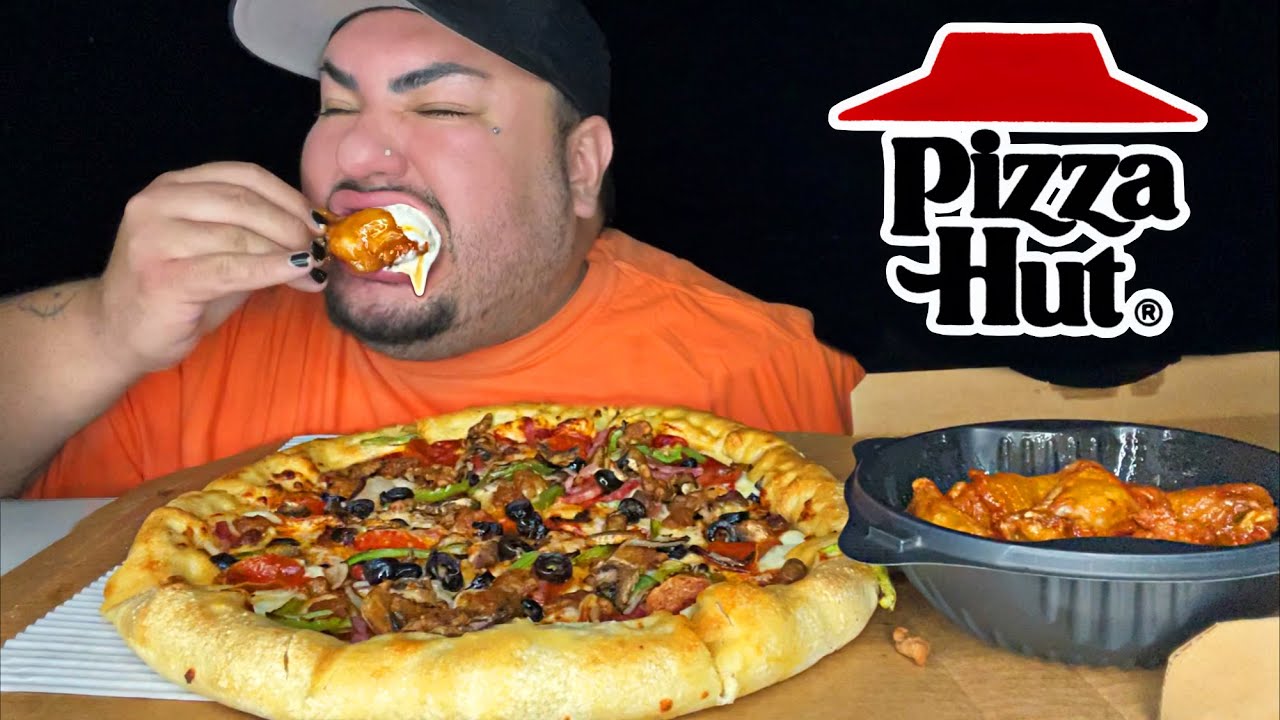 STUFFED Crust SUPER Supreme Pizza • PIZZA HUT • DIANE & I STORY TIME