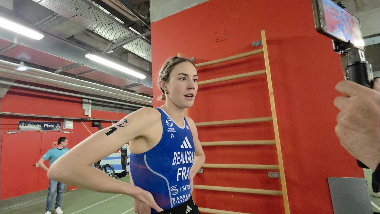 Triathlon: Cassandre Beaugrand à Liévin 