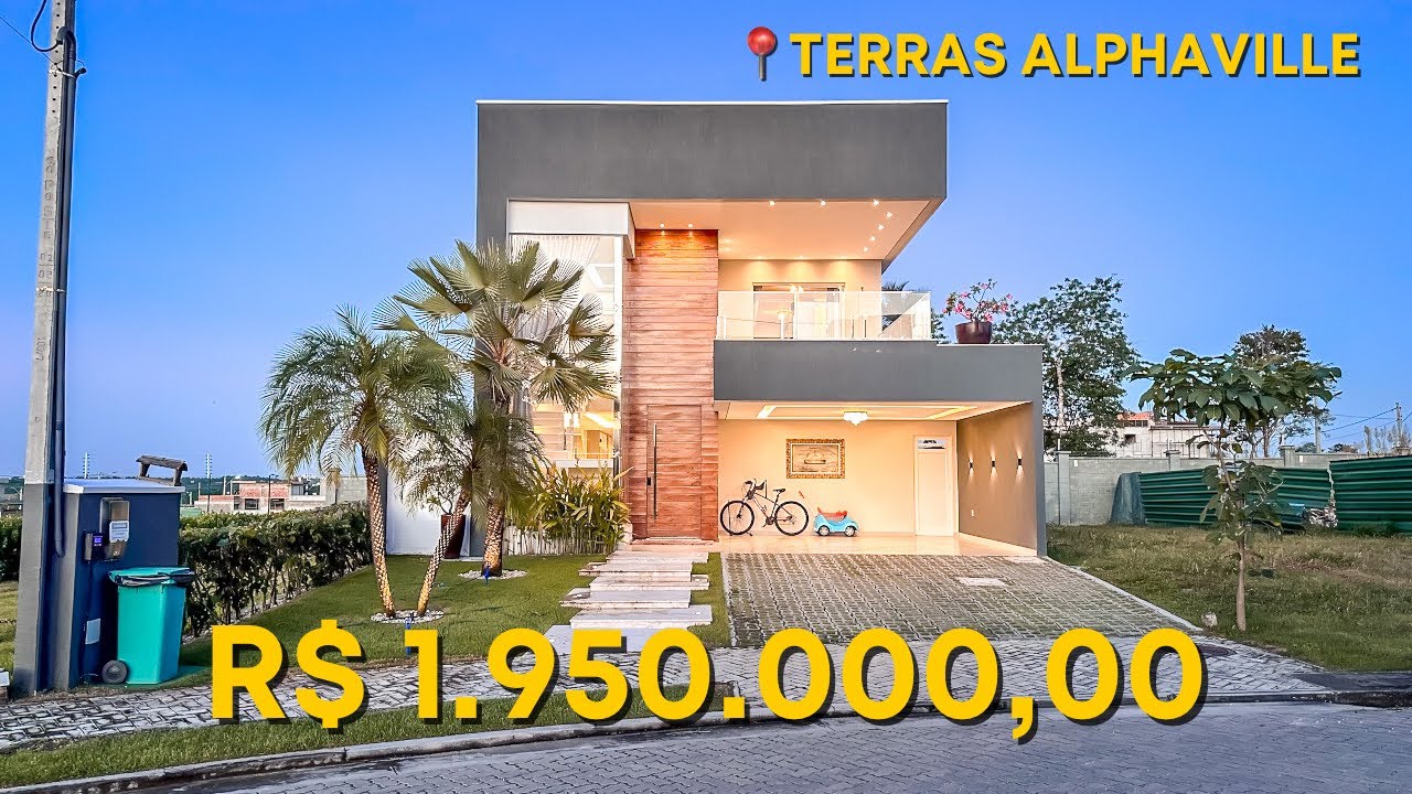 CASA MOBILIADA NO TERRAS ALPHAVILLE CEARÁ 🤩 CIDADE ALPHA