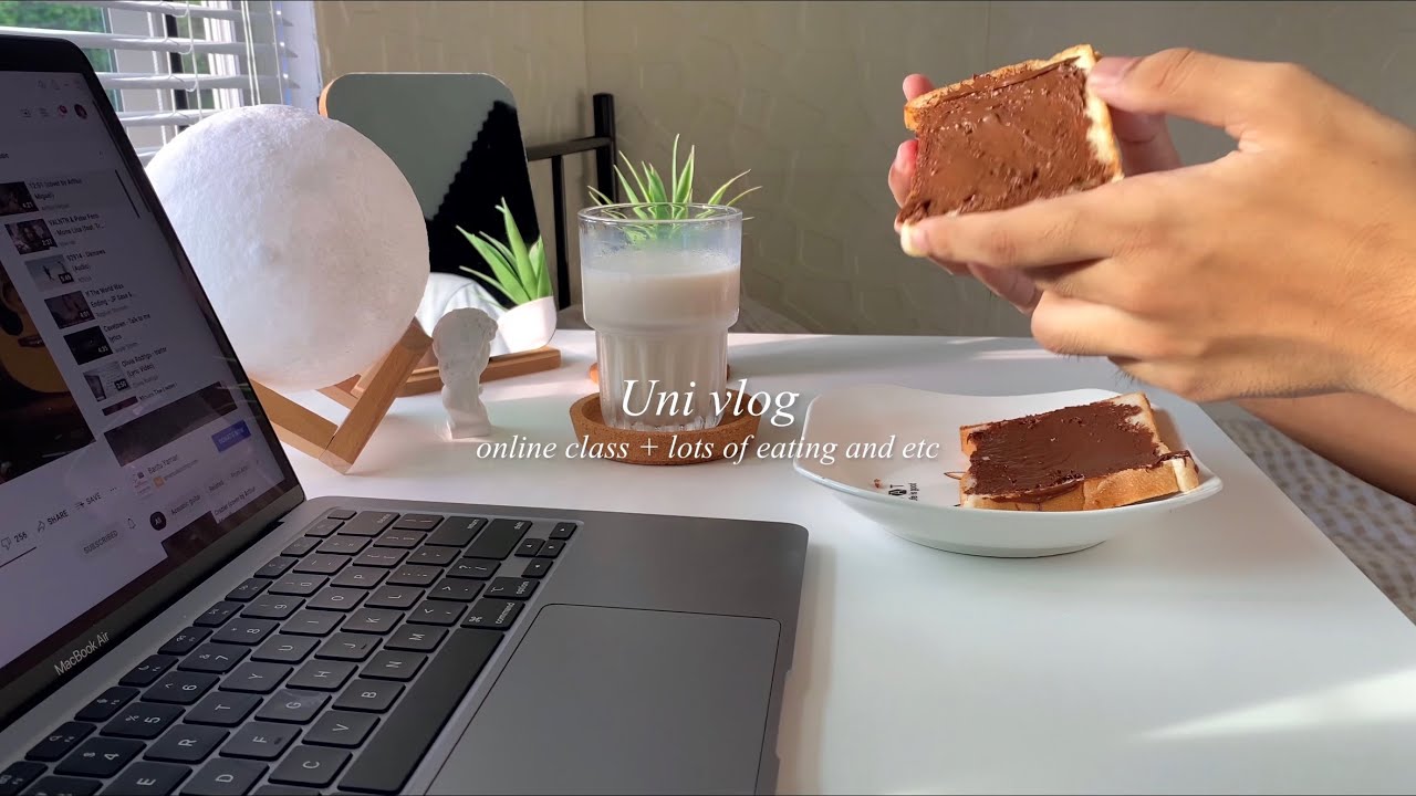 my first week of university (UiTM) || what I eat, online class and etc