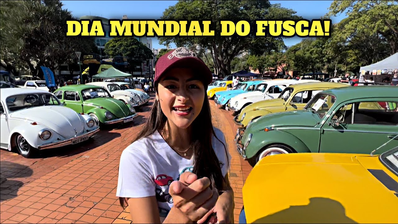 O MAIOR ENCONTRO DE FUSCAS QUE EU JÁ FUI - DIA MUNDIAL DO FUSCA!!!