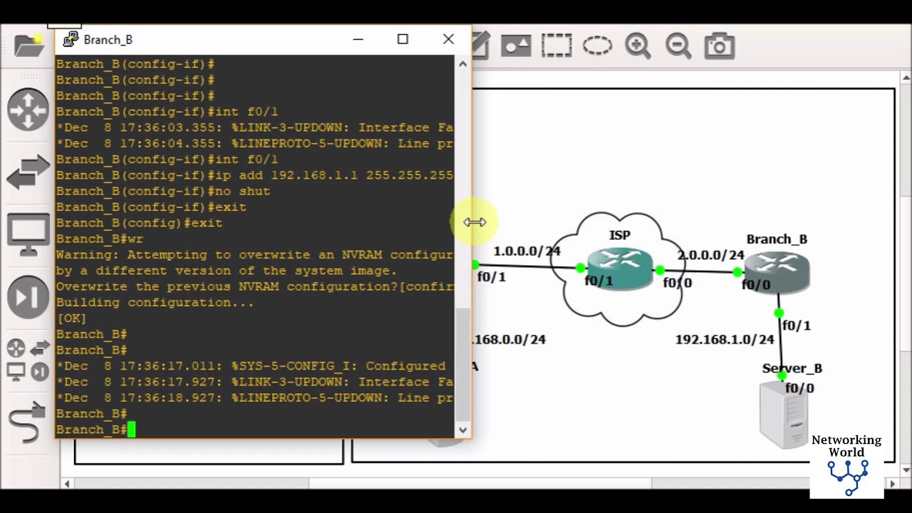 IPsec VPN with NAT configuration