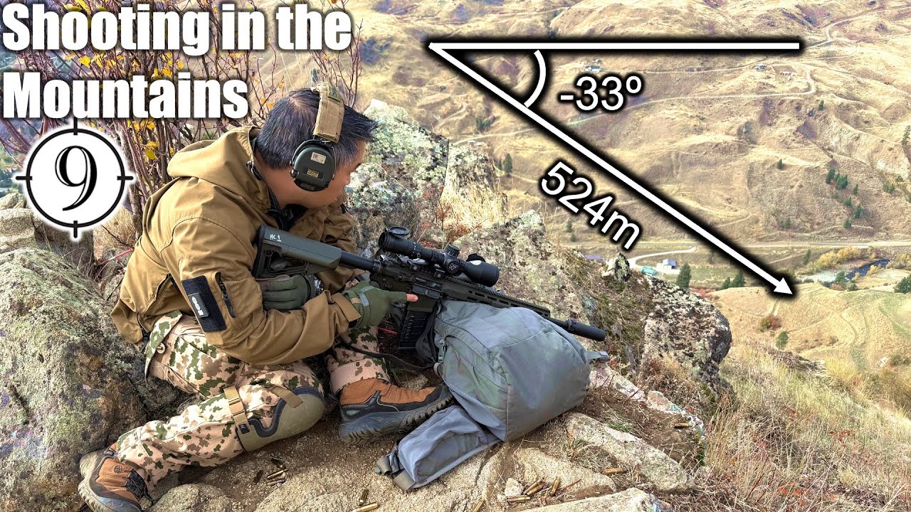 Precision Rifles in Mountain Angles w/ Surefire and Hat Creek Training