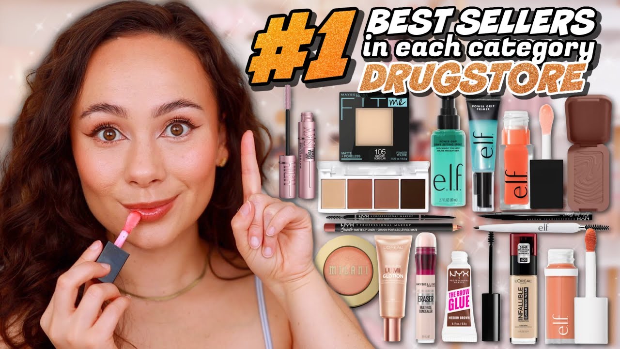 THESE ARE THE #1 BESTSELLERS AT THE DRUGSTORE!! But do they deserve to be?