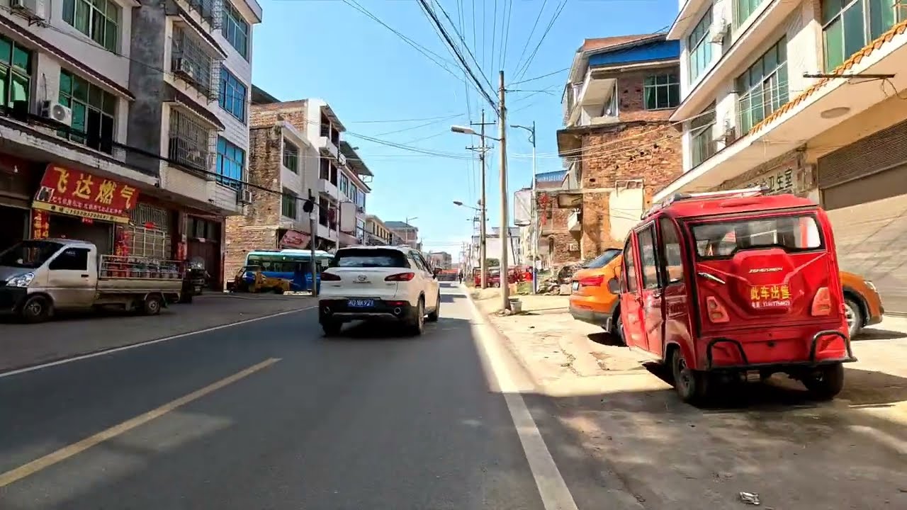 湖南省衡阳市祁东县黄土铺镇街景