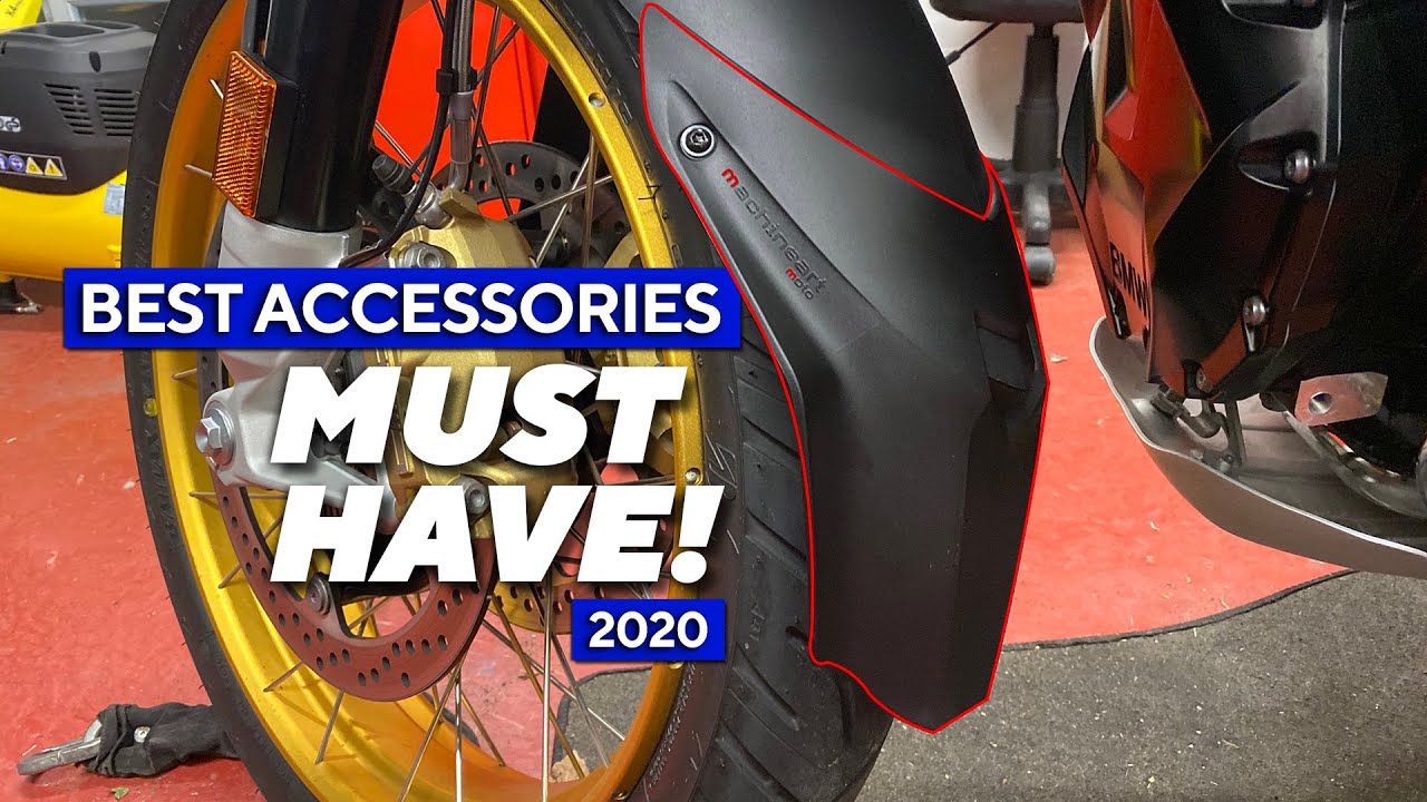 Best Motorcycle Accessories 2020 - Fender Extender & Mudsling Installation