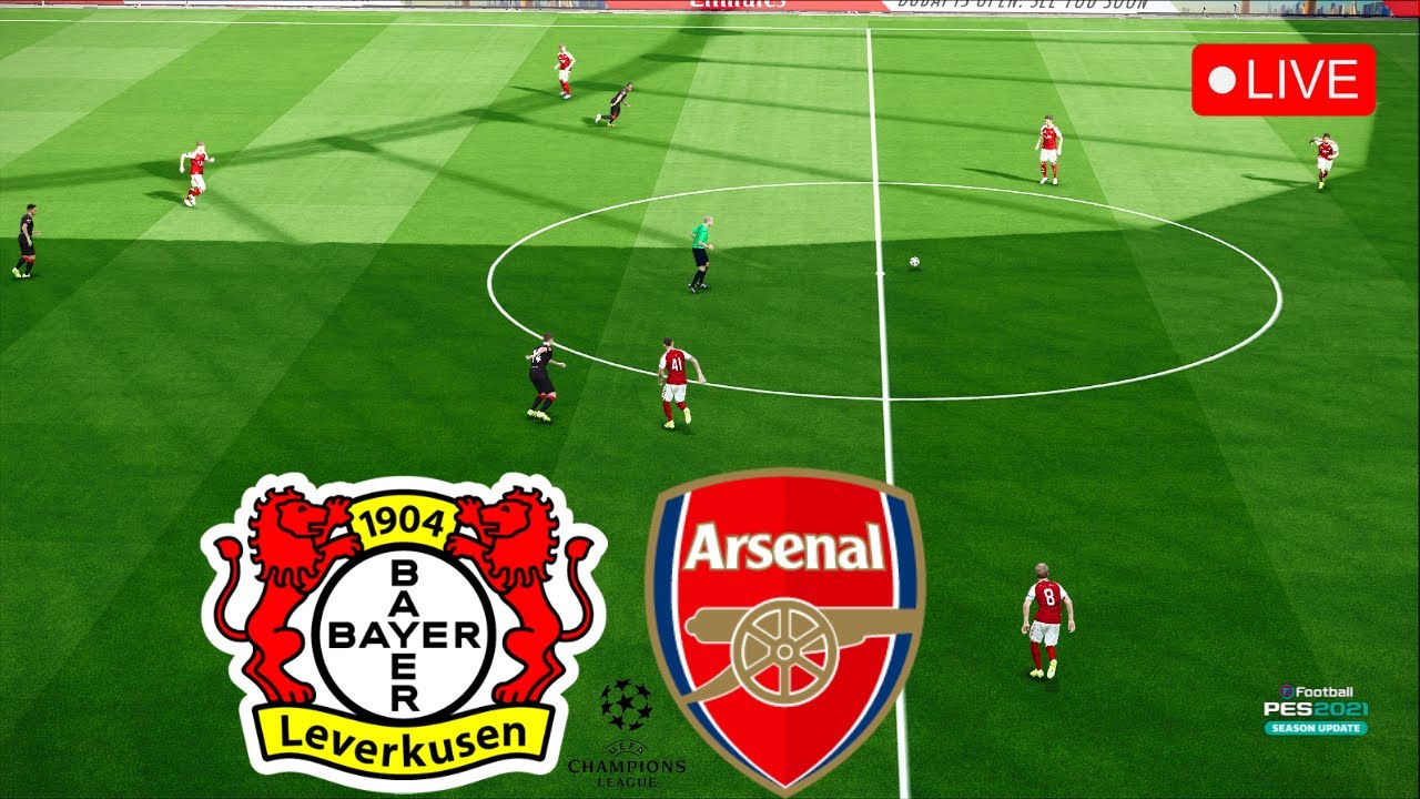 Bayer Leverkusen vs Arsenal • Champions League 2025/26 • PES 21 Match Simulation