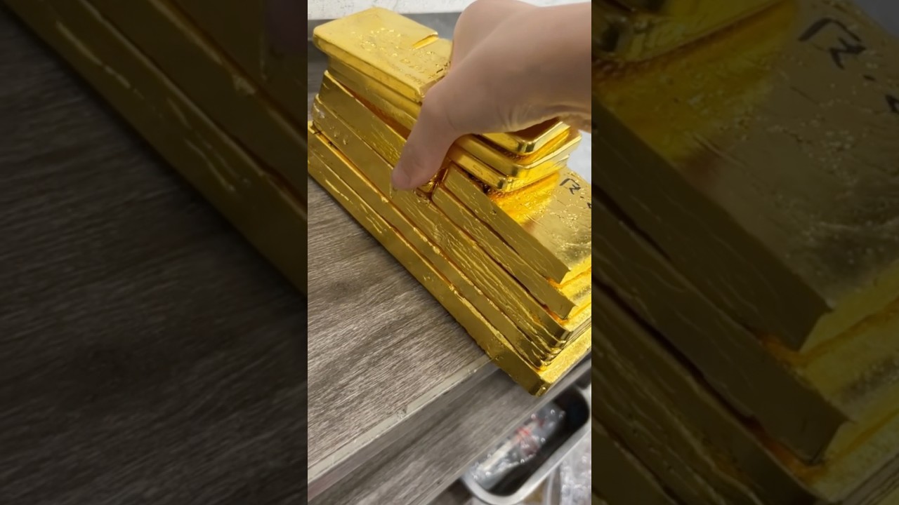 Au 999 gold❤️❤️❤️ #goldfactory #gold