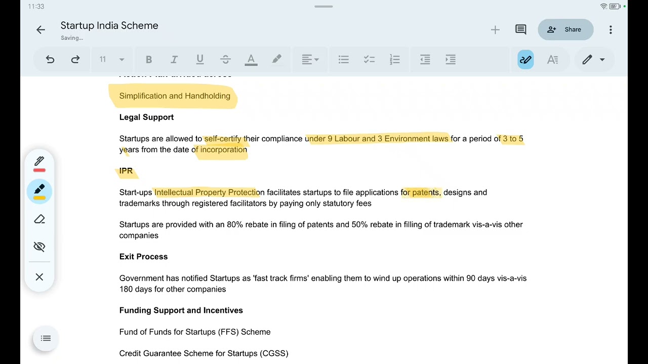 Startup India Scheme 360°💥 #scheme #governmentexam #governmentjobs #startupindia #upsc #ssc#nabard 