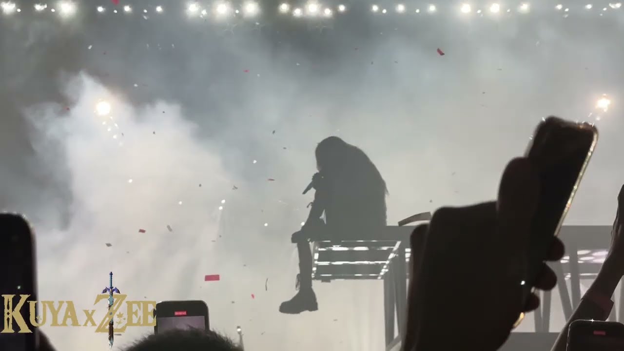 ROSÉ performing Gone and On The Ground at Coachella 2023 Weekend 1