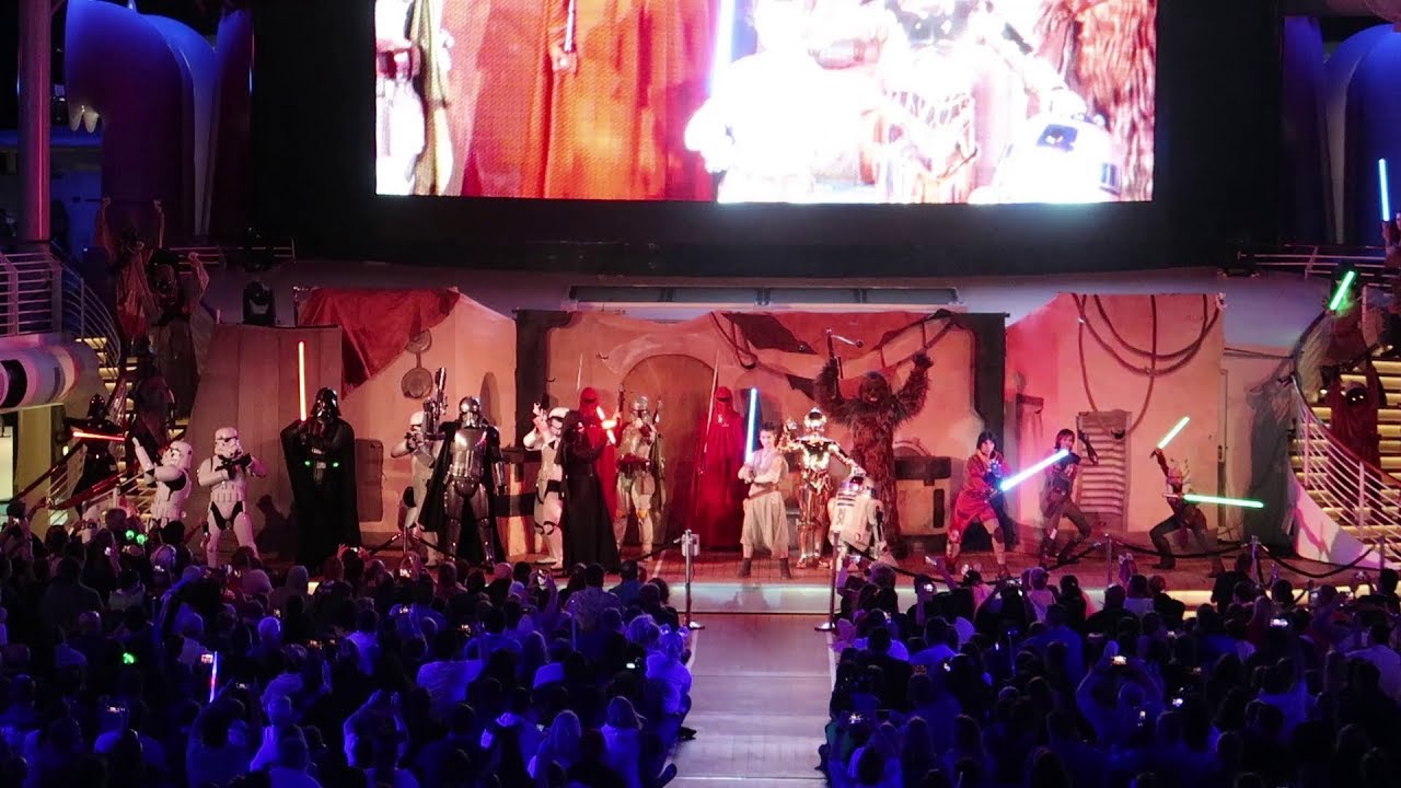 Disney Fantasy Star Wars Day at Sea Cruise 2020 | Day Six | Star Wars Day at Sea!!