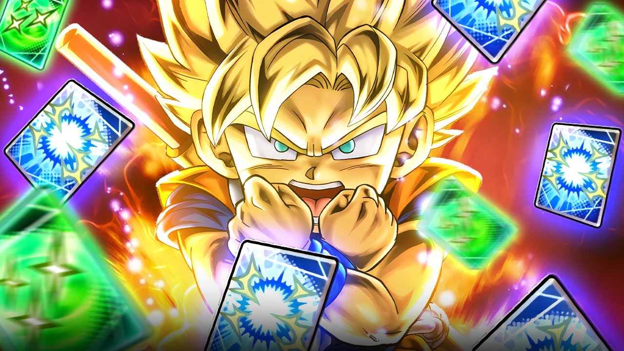 Я подарил Супер Сайяну Дайме Гоку БЕСКОНЕЧНЫЕ СПЕЦИАЛЬНЫЕ КАРТЫ!!! (Dragon Ball Legends)