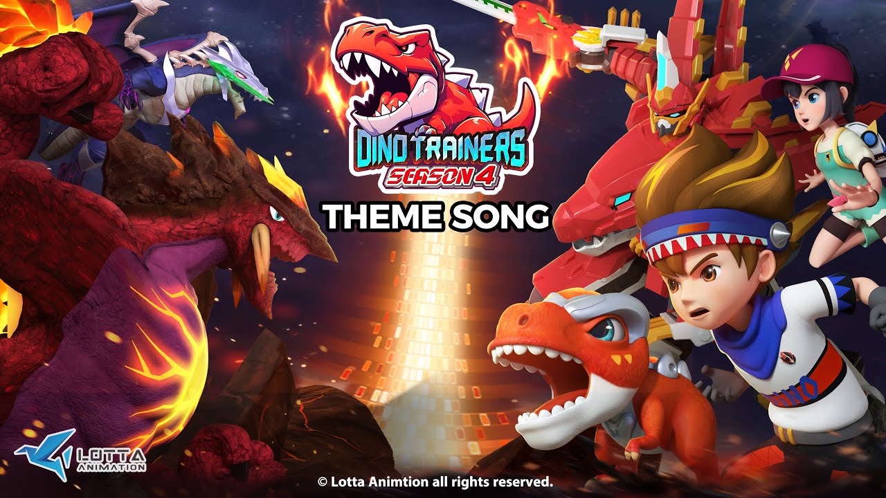 ⭐️New Season Streaming⭐️Dino Trainers Season 4 | Theme Song | Dinosaur for Kids | Cartoon | T Rex