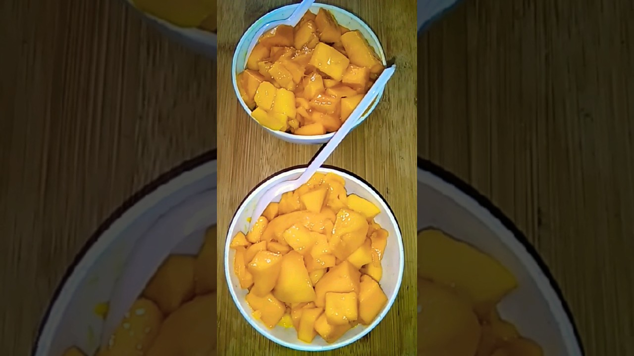 Traditional Mango Cutting 🍋 Hack | Mango Season Special Mango picic Bowls 