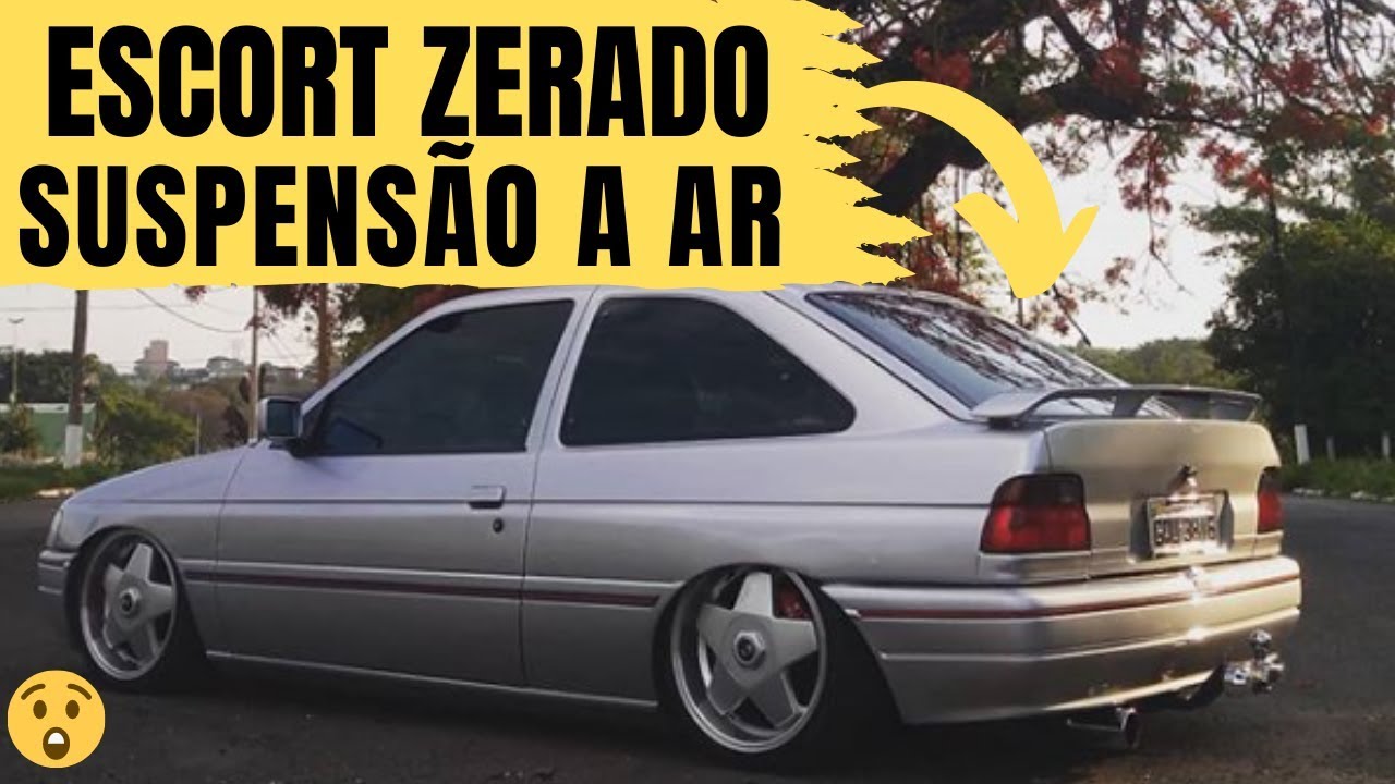 Escort Rebaixado Suspensão a Ar com Mangueiras Prensadas - Gasnag Suspensões