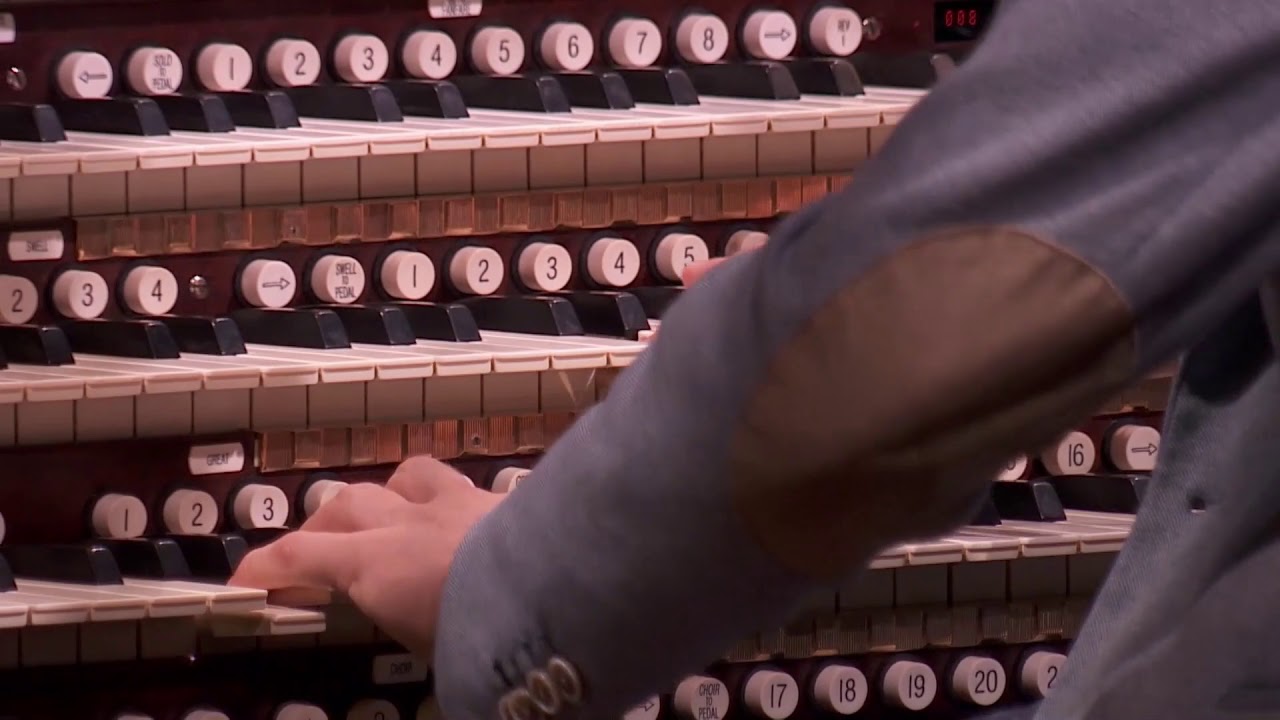 Marcel Dupré: Variations sur un Noel - played by Sebastian Heindl, Organist