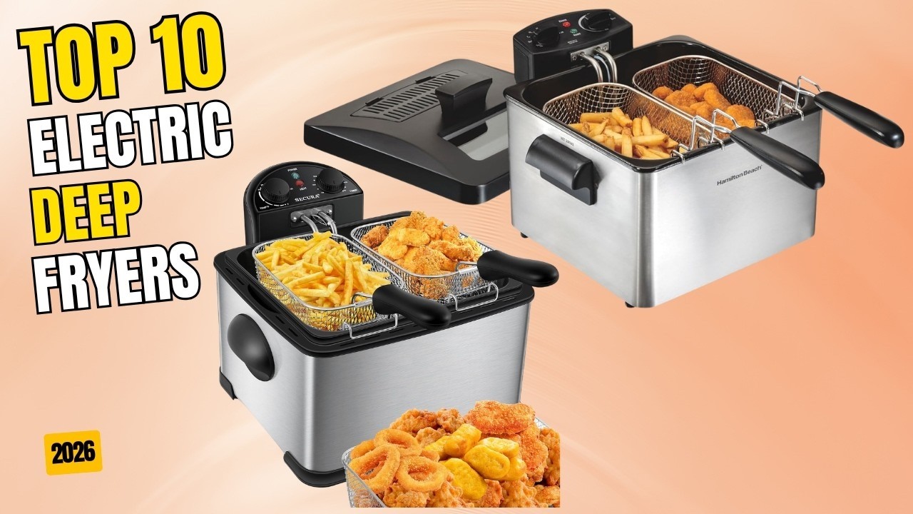 THE Best  Electric Deep Fryers on amazon You Can Buy Right Now