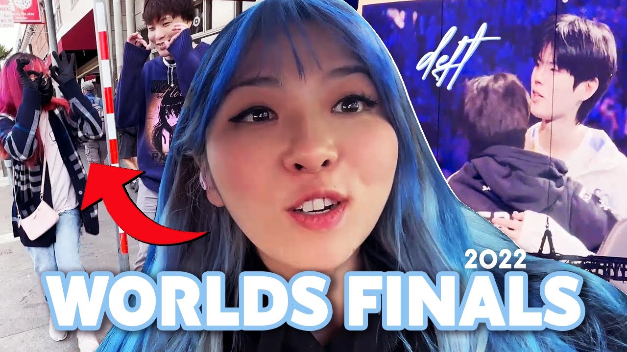 Lily teaches me how to griddy... - WORLDS FINALS 2022 VLOG!