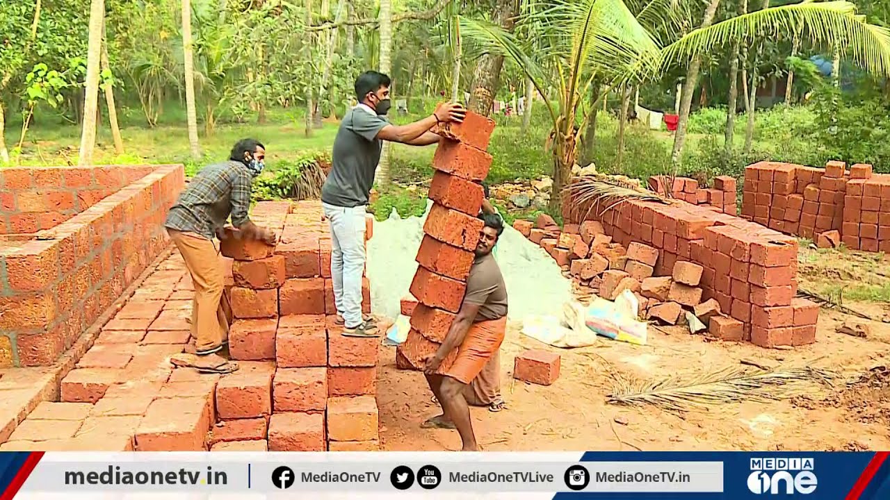 30 കിലോയുള്ള 8 ചെങ്കല്ലുകൾ കൈവെള്ളയിൽ; സമ്മതിക്കണം ഇവരെ...| Kozhikode | Payyoli |