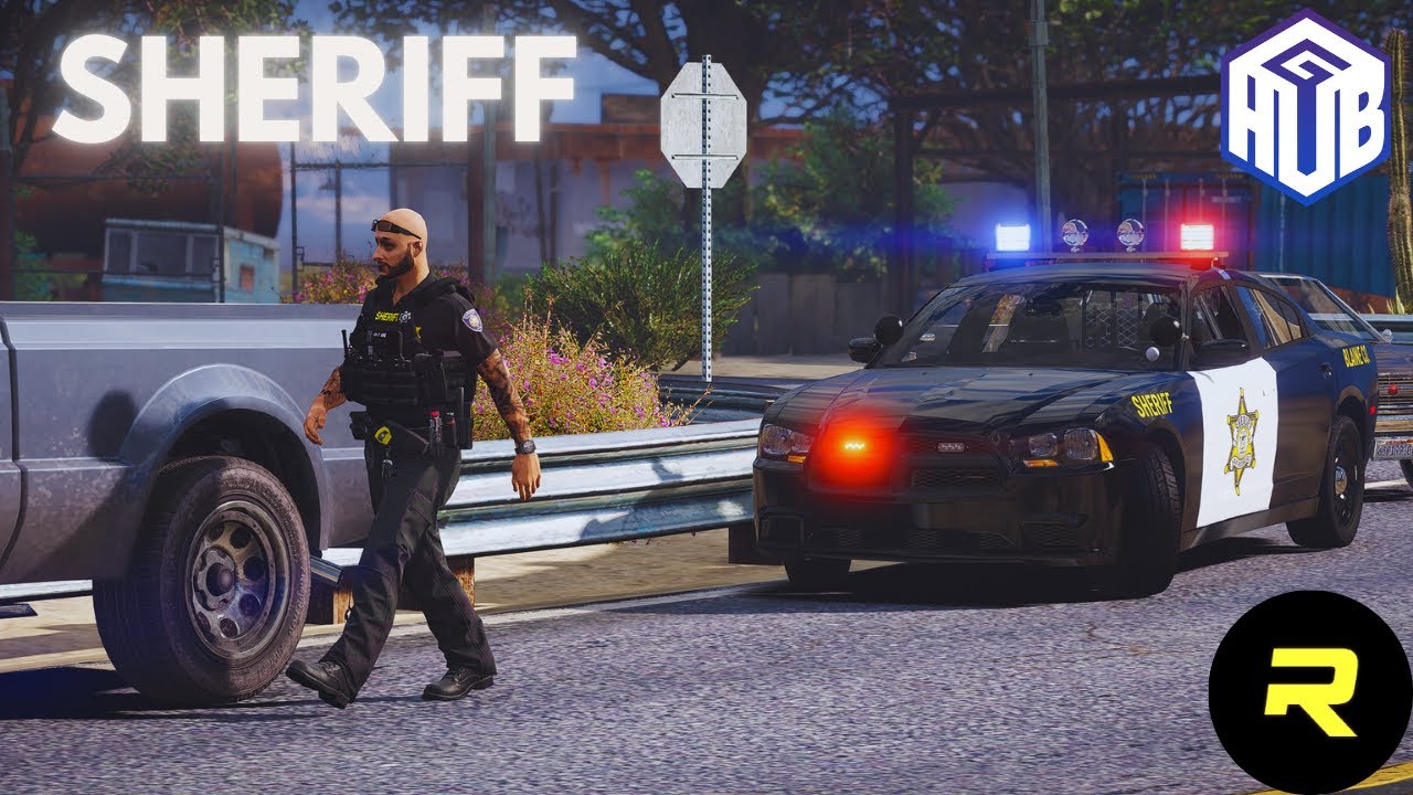 La REALIDAD del SHERIFF en GTAHUB | Mi primer día de SHERIFF | ORION |