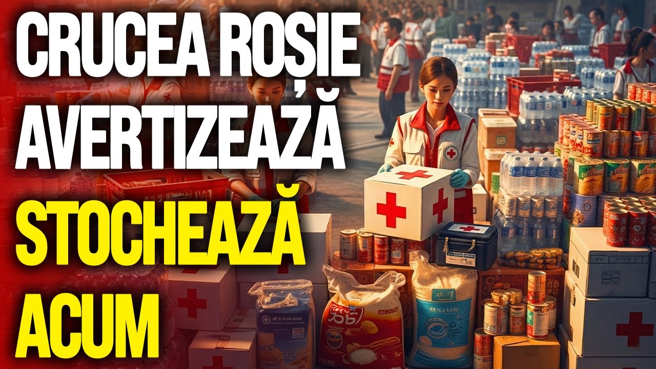 15 LUCRURI pe care CRUCEA ROȘIE le recomandă să le STOCHEZI ACUM