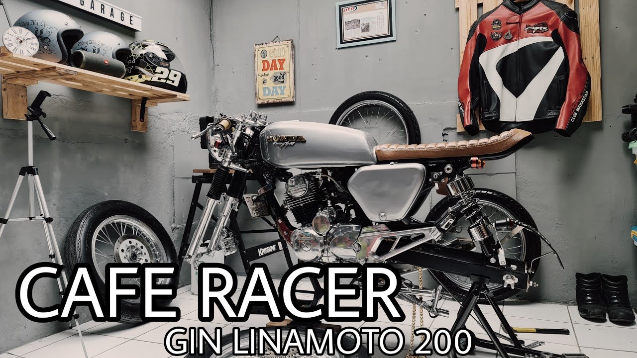 CAFE RACER BASIC TIGER 2000 | CUSTOM MOTORCYCLE INDONESIA | KUSTOM MOTOR | BEST CAFE RACER