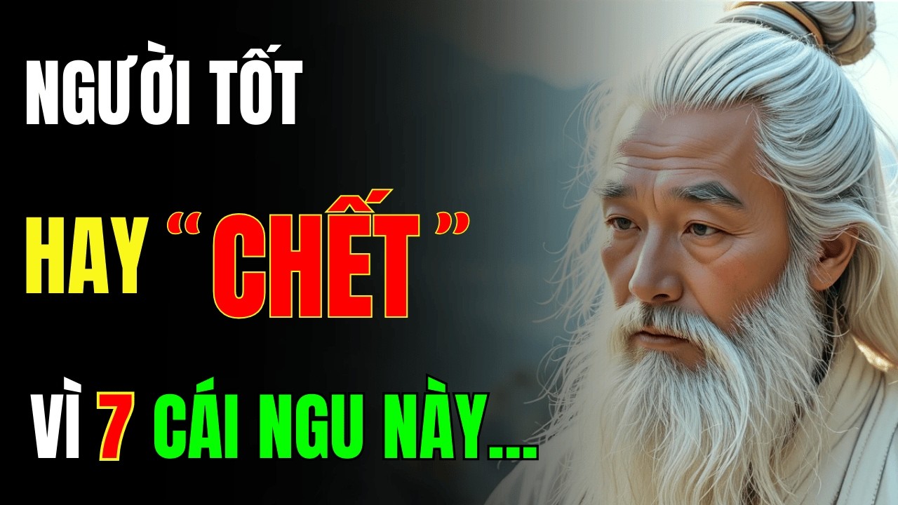 Cổ Nhân Dạy: Người Tốt Thường Khổ Vì 7 Cái Dại Này