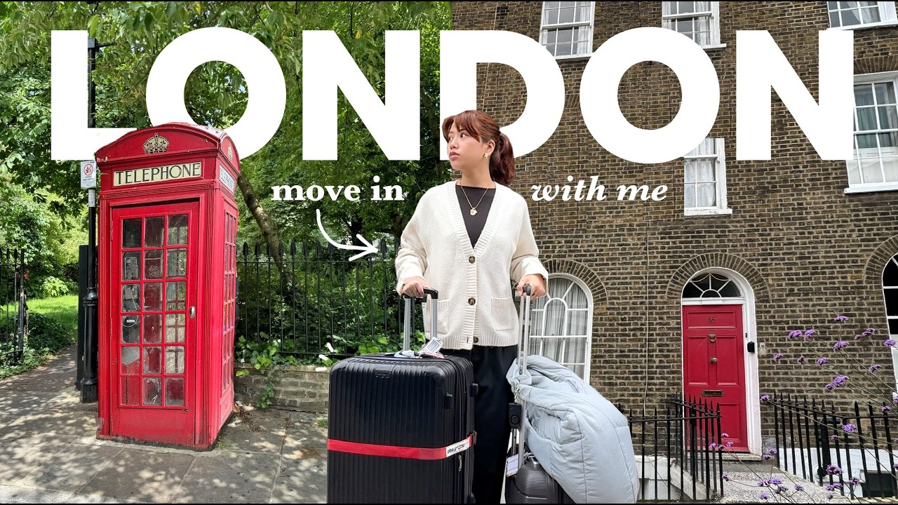 I MOVED TO LONDON ALONE 🇬🇧