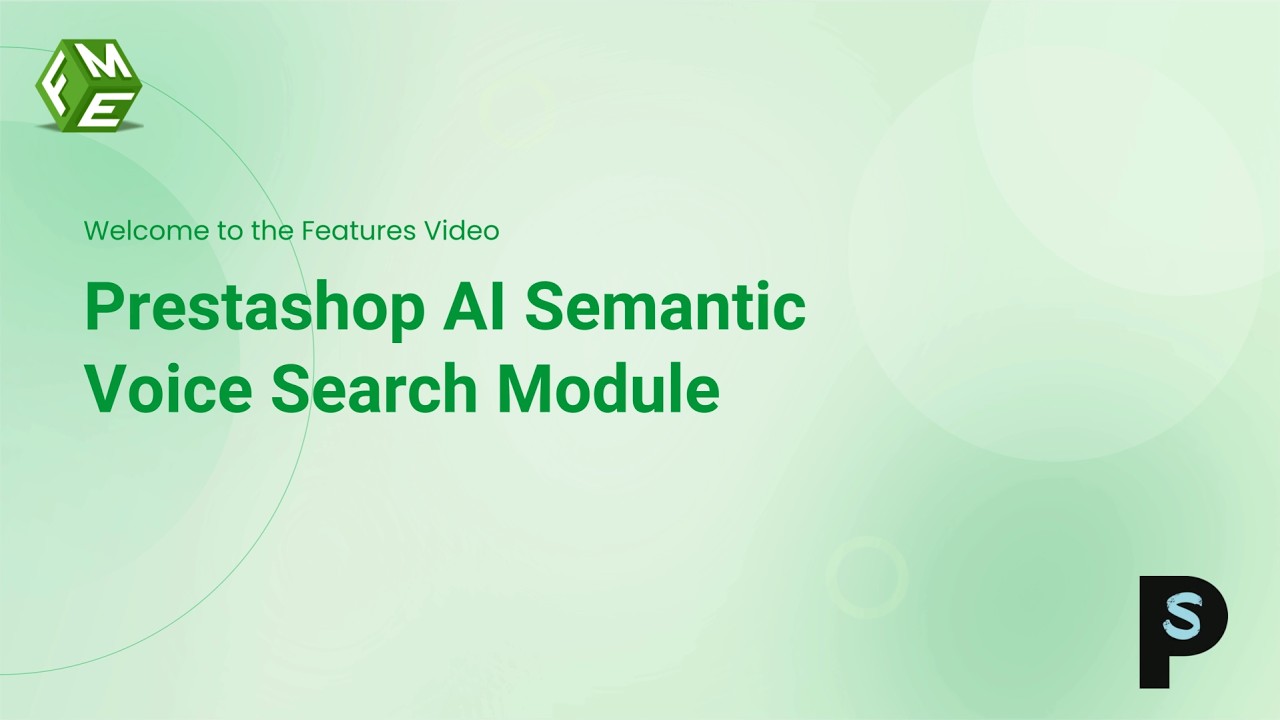 PrestaShop AI Semantic Voice Search | Smart Hands-Free Product Search