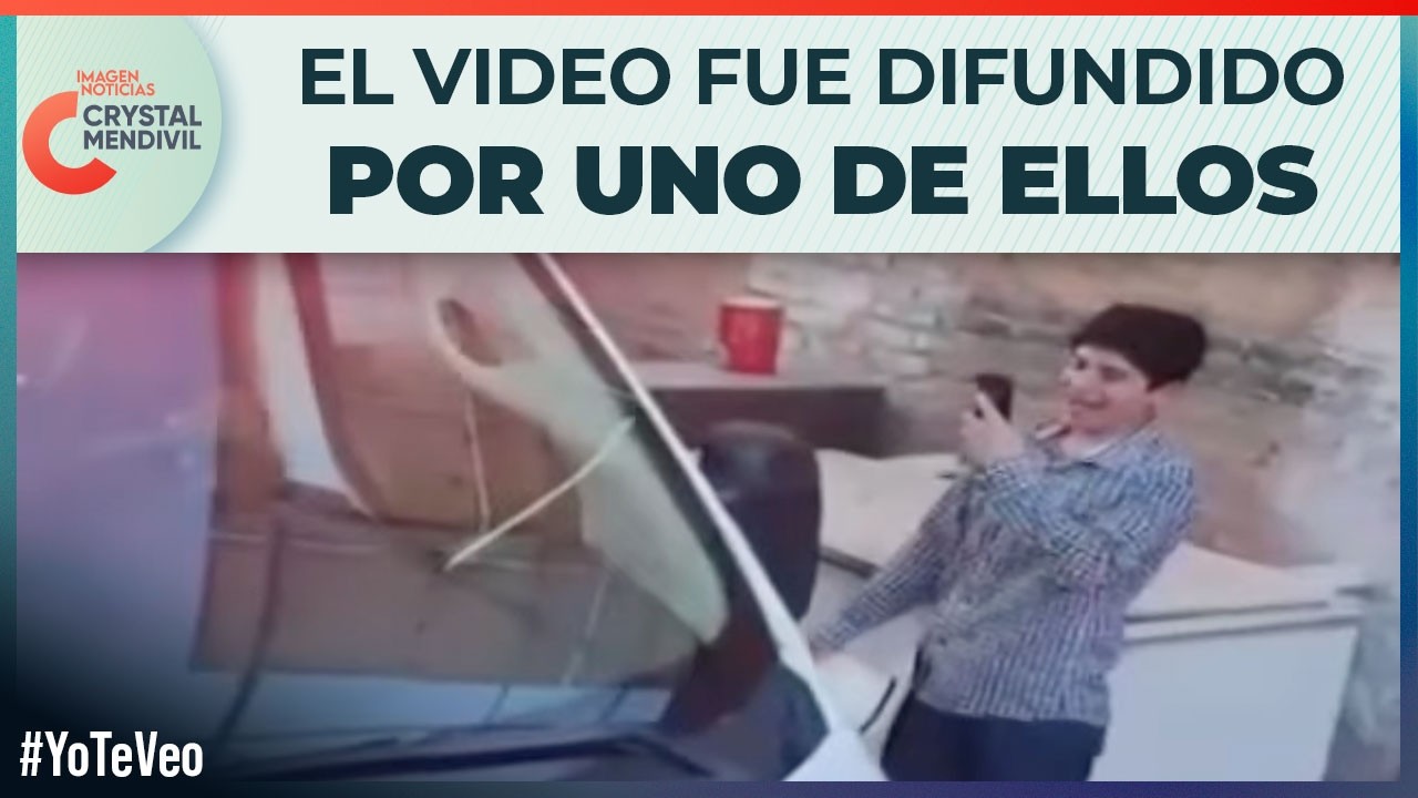Jóvenes en estado de ebriedad irrumpen en una ambulancia mientras se atendía una emergencia