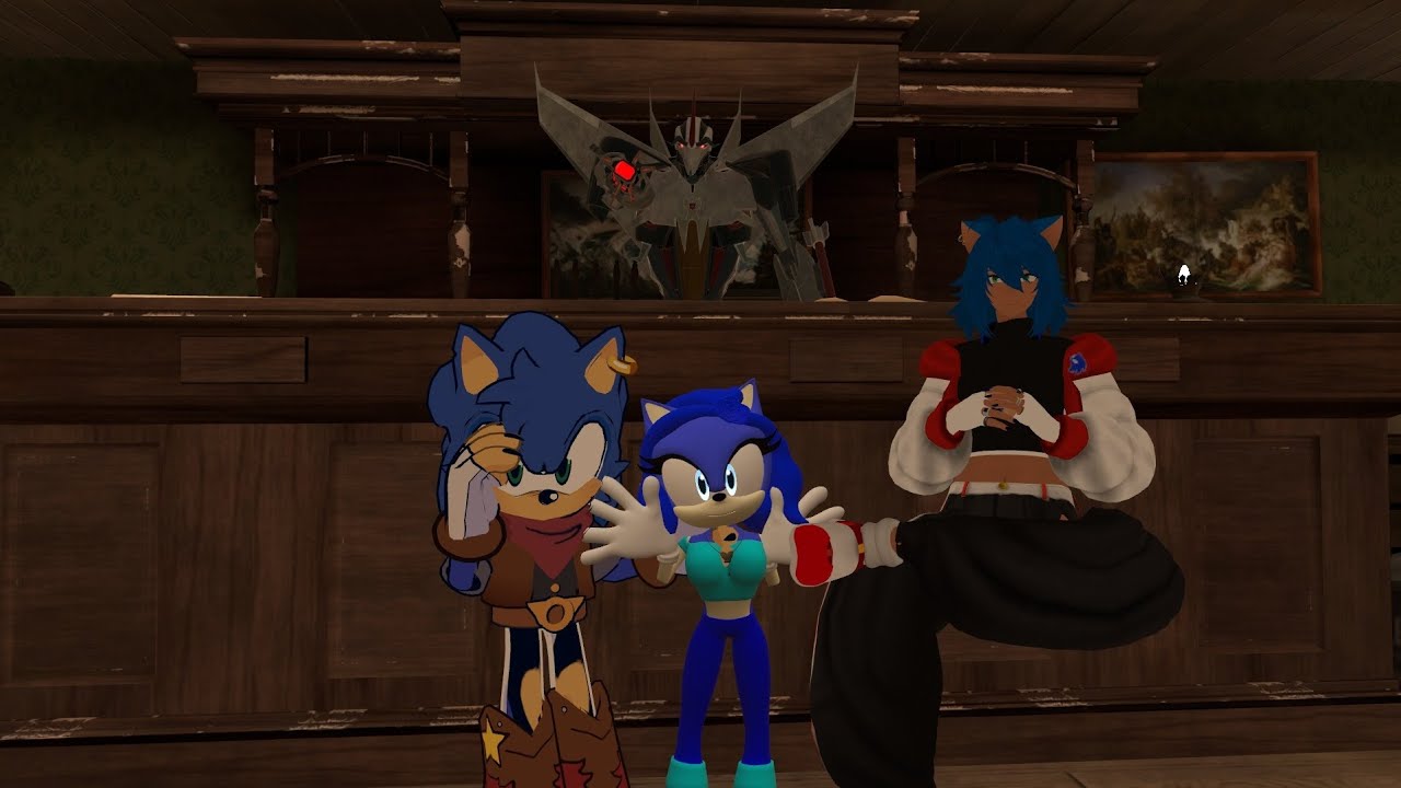 Faith The Legendary Goddess plays Bullsh*t with Cowboy Sonic, Human Sonic and Starscream