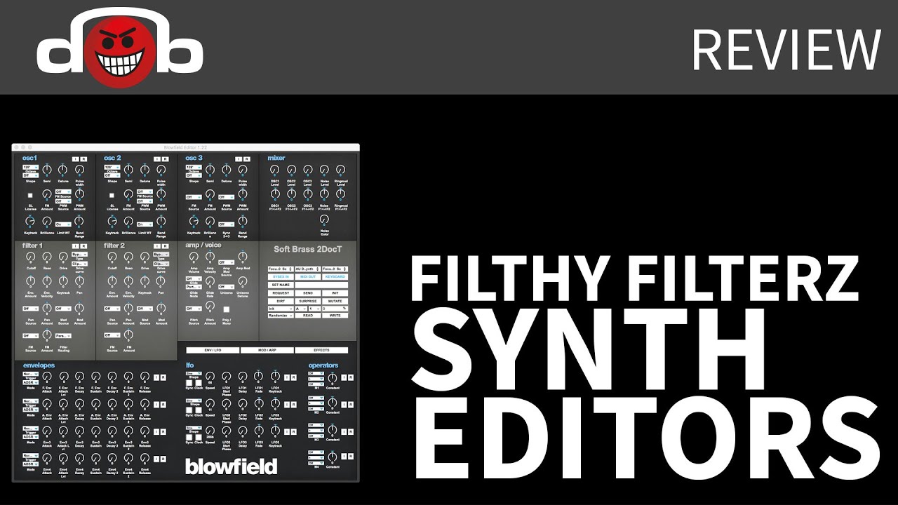 FilthyFilterz Synth Editors Review
