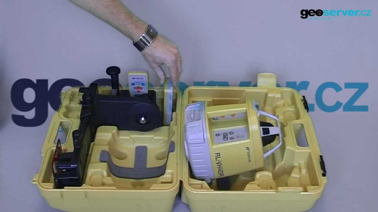 Univerz&aacute;ln&iacute; rotačn&iacute; laser Topcon RL-VH4DR
