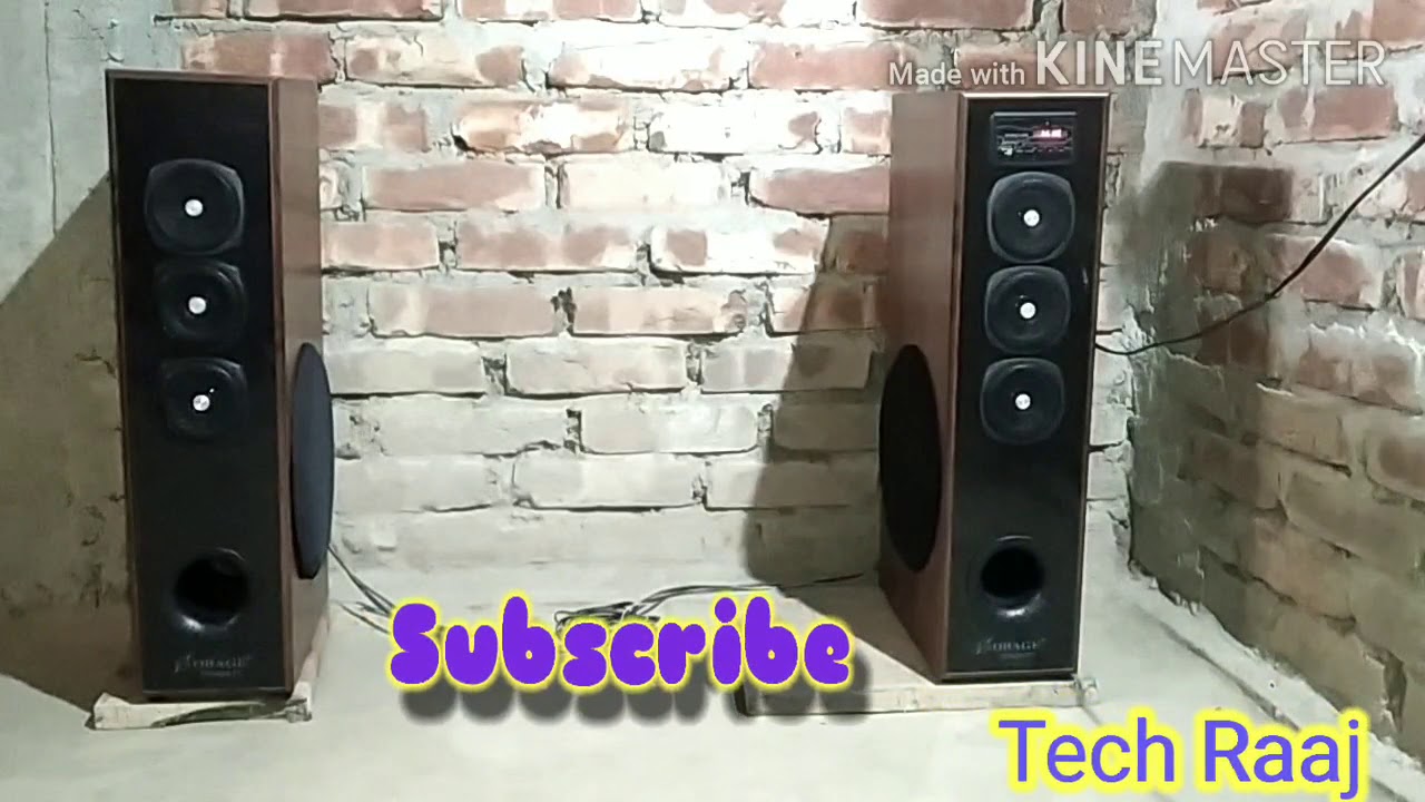 Obage dt 2605 dual tower speaker