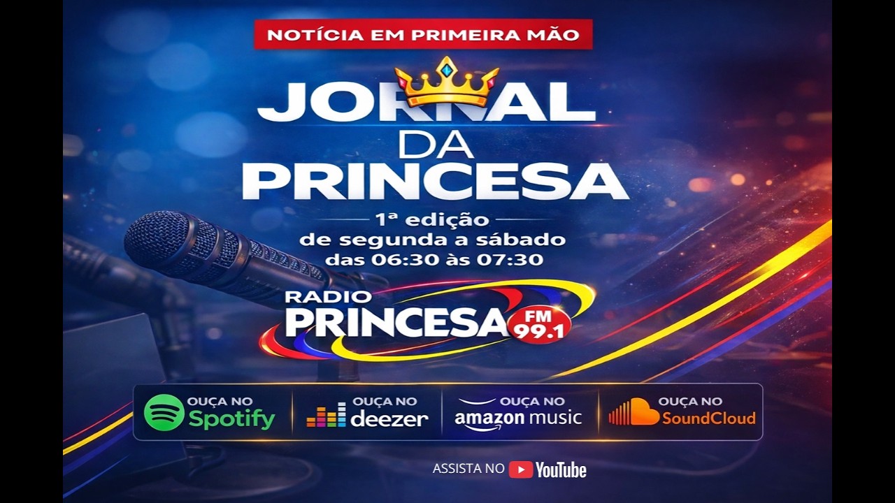 Jornal da Princesa 1ª Edição |  18/03/2026