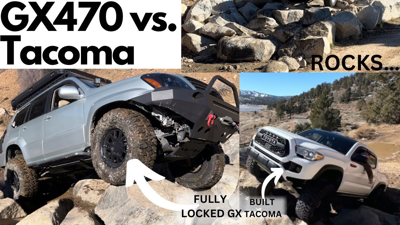 Lexus GX470 против Toyota Tacoma на трассе Gold Mountain Trail. Часть 1: Привратник