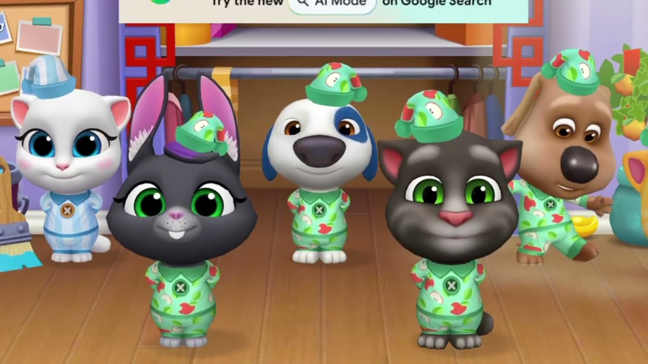 My Talking Tom Friends || funniest video 🤗 || #funnygame #mytalkingtomfriends 