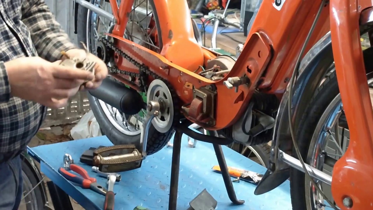 Piaggio Ciao SC Mofa Bj.1974. Der italienische Patient.