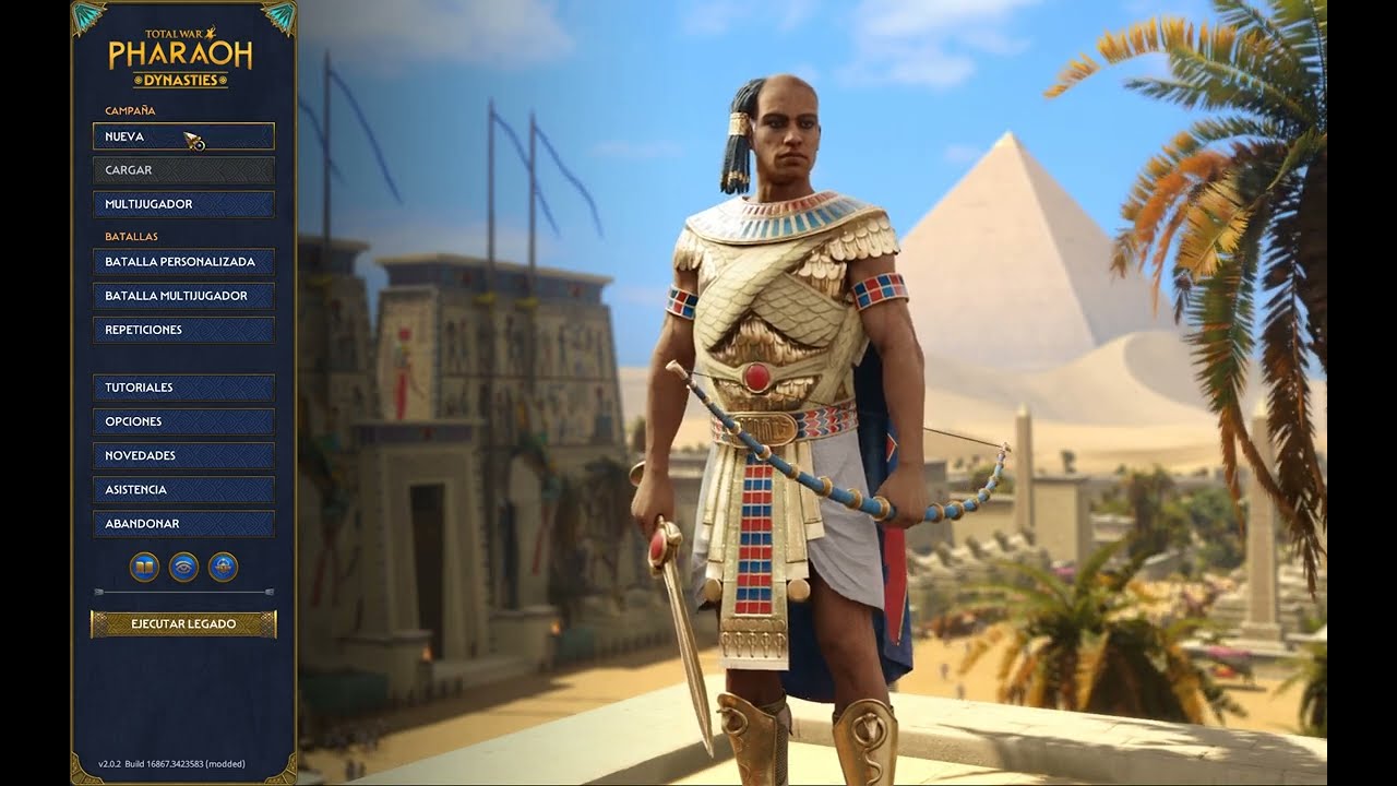¿CONOCÍAIS ESTE MOD PARA TOTAL WAR PHARAOH ?