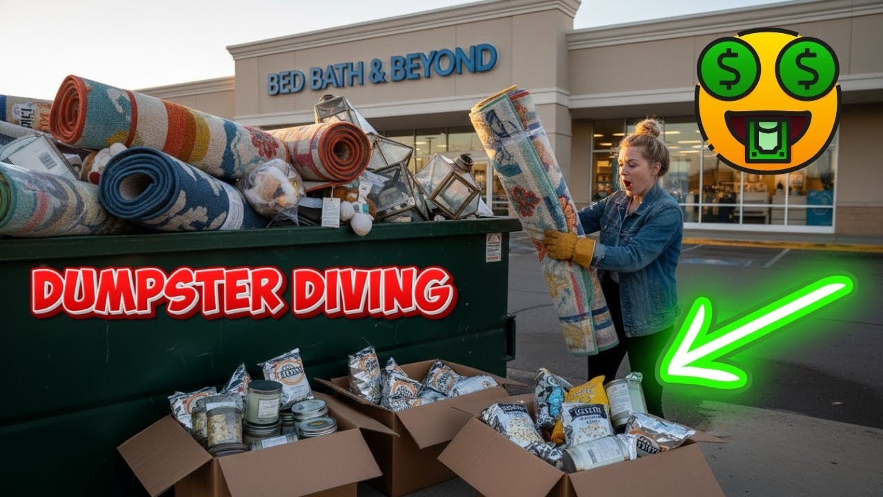 Это полная чушь! Как сотрудники могли всё это выбросить! Безумие поиска хлама в мусорных контейне...