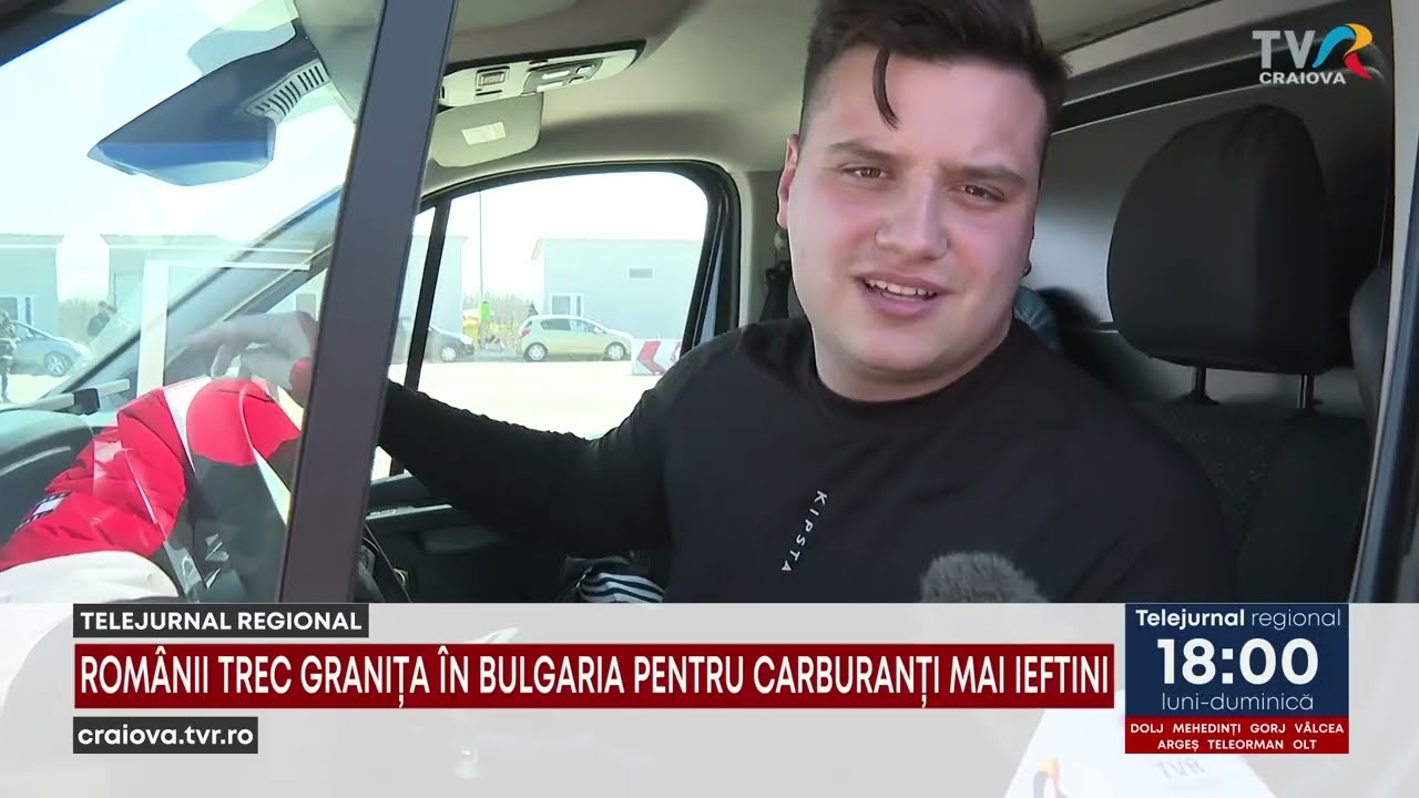 ROMÂNII TREC GRANIŢA ÎN BULGARIA PENTRU CARBURANȚI MAI IEFTINI