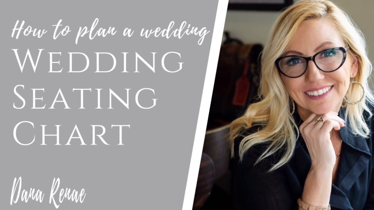 How to plan a wedding seating chart