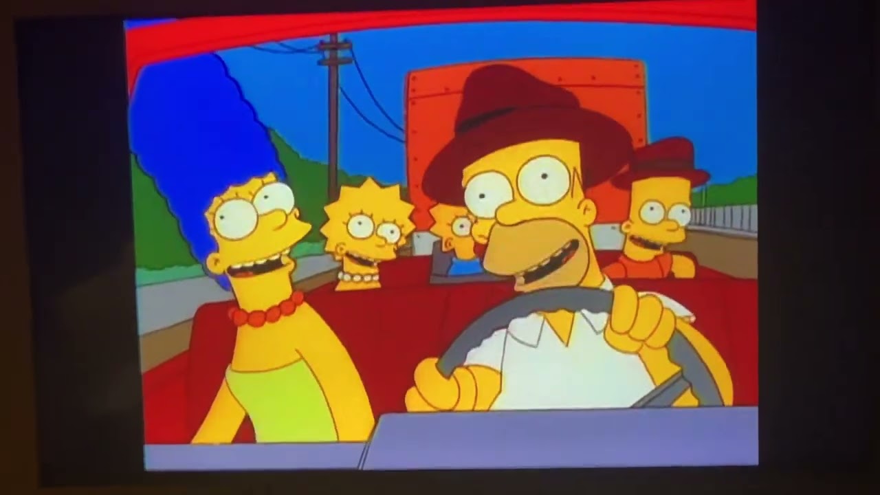 UK DVD Menu Walkthrough and Simpsons Intro to The Simpsons Christmas 2 DVD