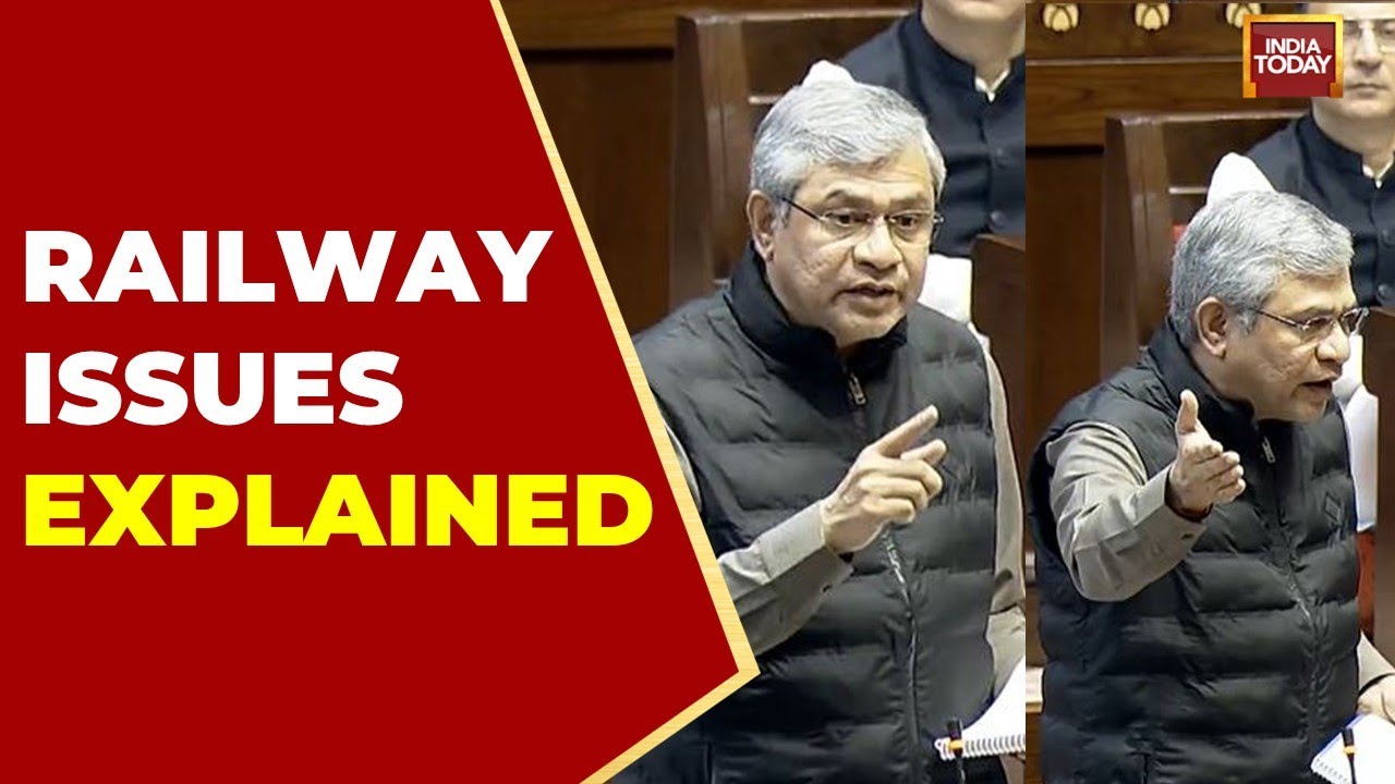 Railway Lapses, Maintenance Delays & Transparency Answered in Rajya Sabha | India Today News