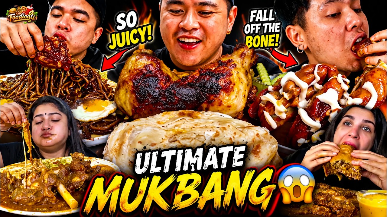 1.5x speed!!🔥Famous Mukbangers From Different Countries🇵🇭🇮🇳🇰🇷🇹🇷🇧🇪🇮🇩 Fast motion Eating #mukbang