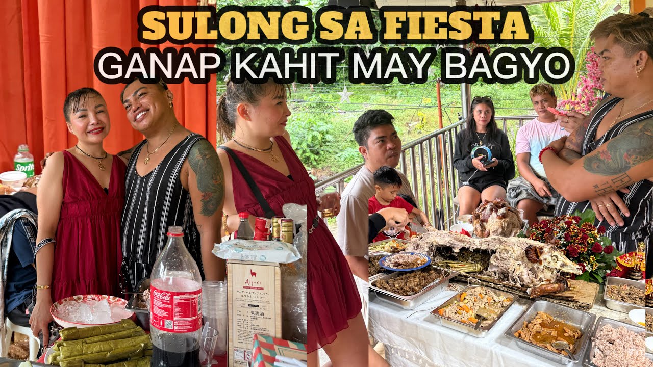 FIESTA GANAP KAHIT MAY BAGYO!! #simplyamory 